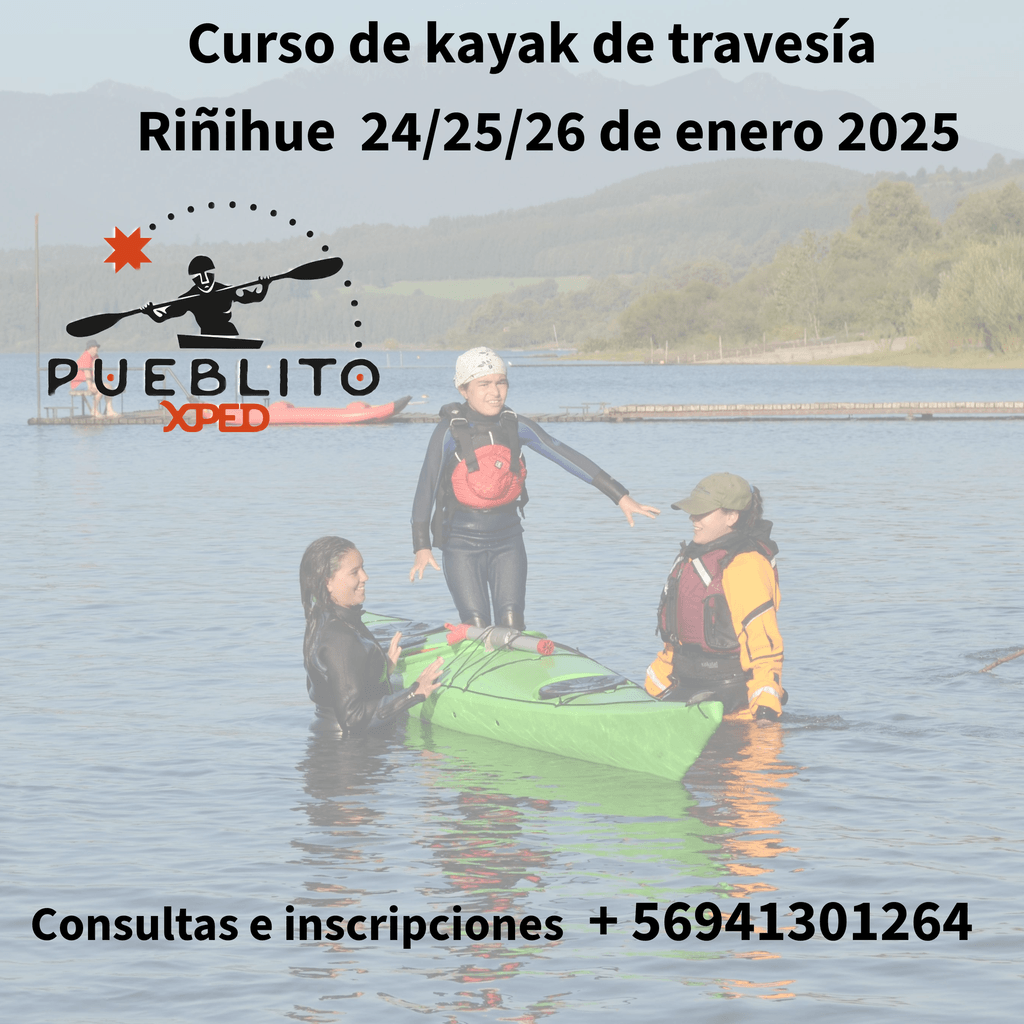 Curso de kayak de travesía 24/25/26 de enero 2025 -