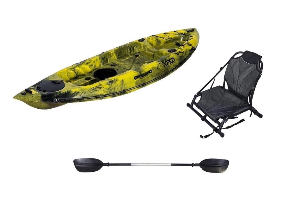 Pack Kayak Moerae + Asiento Aluminio + Remo -