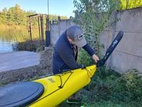 Miniatura Reparacion Kayak timón /Skeg -