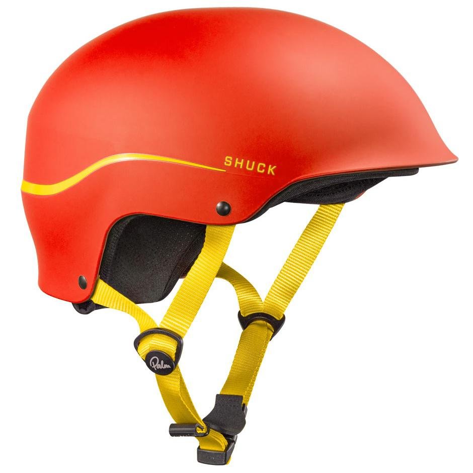 Casco Shuck Half Cut Helmet - Color: Rojo