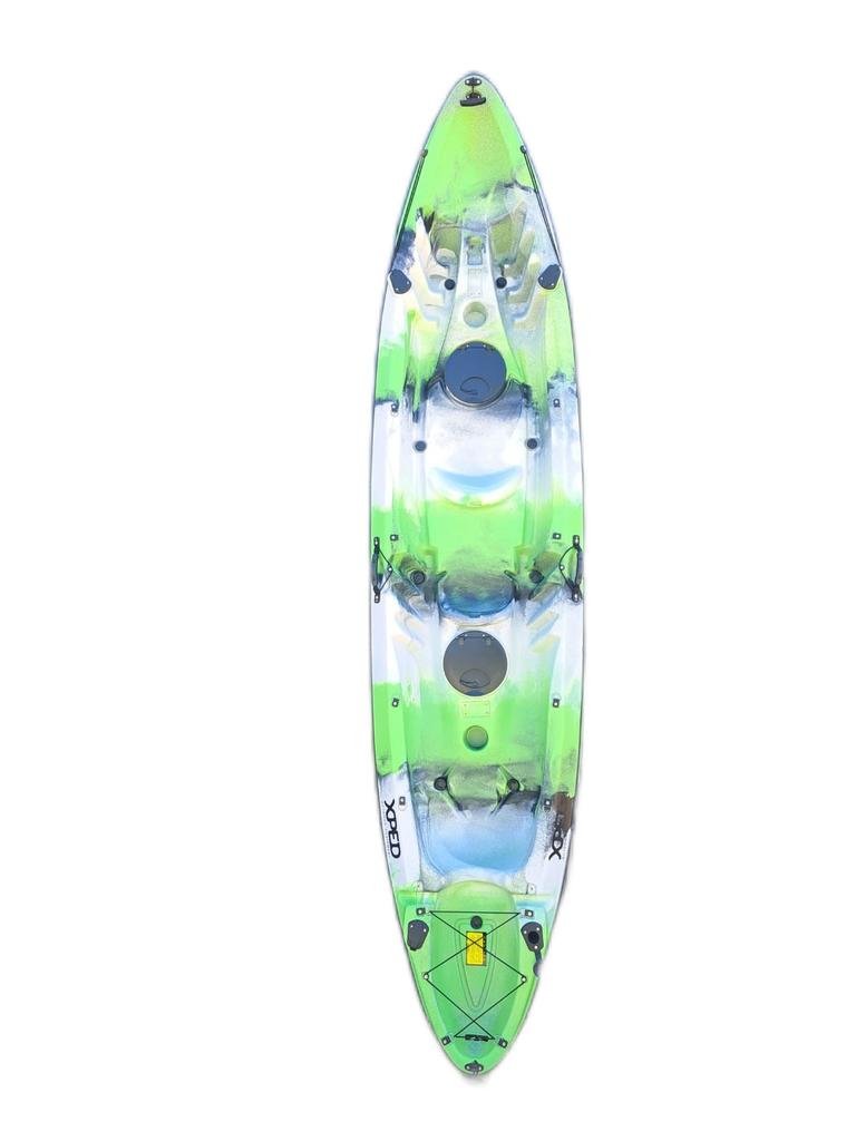 Kayak Doble Harmony II - Color: Verde/Blanco/Negro