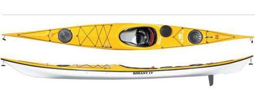 Kayak Romany LV Fiberglass w/Skeg