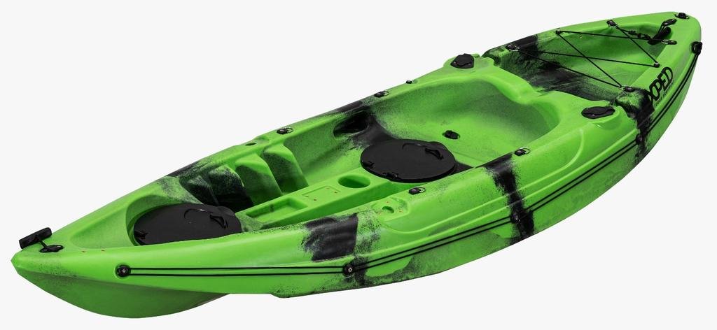 Kayak Hebe Single - Color: Verde/Negro