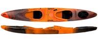 Miniatura Kayak Pyranha Fusion Duo - Color: Fire Ant (Naranja/Negro)