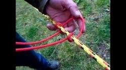 Miniatura Cuerda Ring Pull Prussik