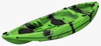 Miniatura Kayak Hebe Single - Color: Verde/Negro