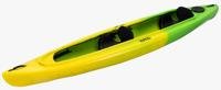 Miniatura Kayak Cruiser Tandem - Color: Verde/Amarillo